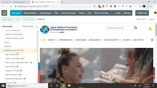 Wild Apricot - How to Add a Page to the Menu & Edit the Menu