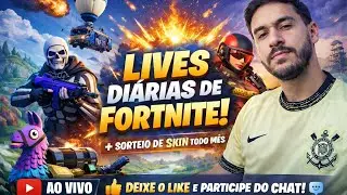 🔴  FORTNITE AO VIVO - SABOR SORTEIO - 116/200