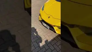 Lamborghini Huracan Evo no drill front license plate mount