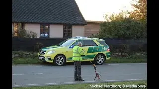 17.10.2020Alvorligt f&aelig;rdselsuheld - 48-&aring;rig kvinde dr&aelig;bt i soloulykke.