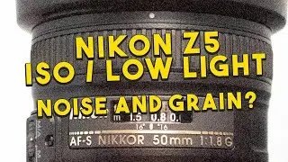 Nikon Z5 ISO Test - Noisy?