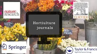 List of Scientific Journals for Publishing Horticulture Research