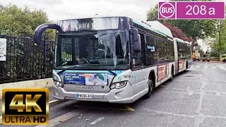 Bus 208a - Place de la Résistance - Champigny RER - Dépôt