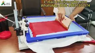 New Technology and New Design AMD550A Digital Silk Screen Printer for Silk Printing Industrial