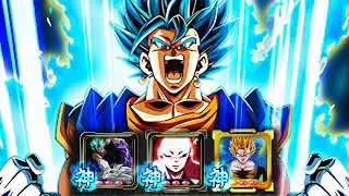 TRIPLE GODLY ULTRA VEGITO BLUE