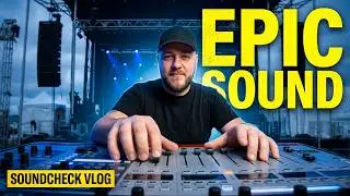 Mixing in L'acoustics V-DOSC with a WING - VLOG of a Soundguy - Five Roses