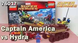 LEGO 76017 Captain America vs. Hydra (Lego Marvel Super Heroes) [ОБЗОР ЛЕГО МАРВЕЛ]