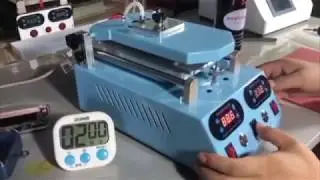 TBK 268 frame separate machine How to separate Samsung S7 edge