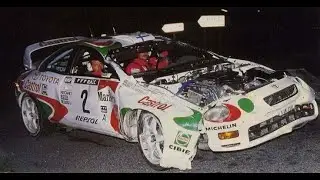 Rally Retro Report Extra: CRASH Juha Kankkunen - Rallye Catalunya - Costa Brava - 1995-Toyota