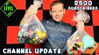 2500 SUBSCRIBER AND CHANNEL UPDATES @NEXT LEVEL TOYS 😀