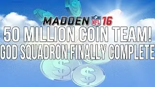 Madden 16 Ultimate Team-50 Million Coin God Squadron Complete! ::-XBOX ONE Madden 16 Ultimate Team