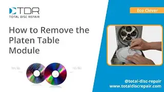 Eco Clever - How to Remove the Platen Table Module