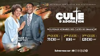 3ÈME CULTE D'ADORATION - 01 FÉVRIER 2026 / TEMPLE DE LA FOI