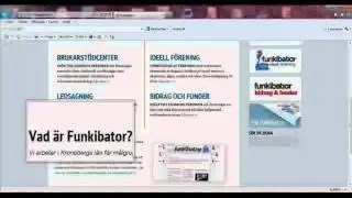 Funkibator FAKTA   Olika Synneds&auml;ttningar