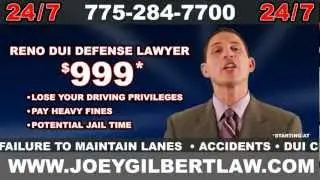 Reno DUI Lawyer Joey Gilbert & Associates Ltd. Your DUI Lawyers In Reno Nevada