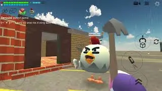 Котик Построил дом в чикен ган || Cat Build HouseIn chiken gun
