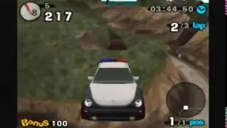 Beetle Adventure Racing! - Inferno Isle, 100 points in 6:26.45 (former WR)