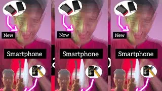 New and Old Smartphone.