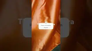tissu satin lycra orange