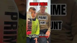 Cherry Freeze Prime Hydration taste test! Ksi Logan Paul new drink uk