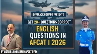 Get 20+ Correct ENGLISH questions in AFCAT I 2026 by Akash sir | Anurag Thakur #afcat #afcatenglish