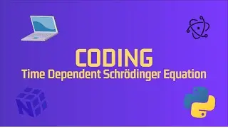 Python - Time dependent Schrödinger equation!