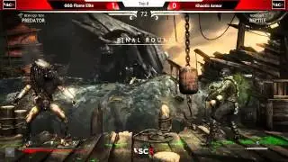 MKX GGG Flame Elite vs Khaotic Armor - NCR2015: Prelude II