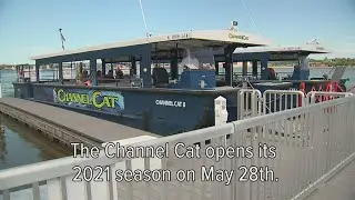 Watch: The Channel Cat water taxi sets sail May 28 for its 2021 season