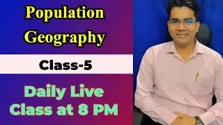 Class-5 II Population Geography II Over Population II Under Population II Optimum Population II