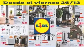 🇪🇦🔥LIDL BAZAR FINDE SEMANA 🗓 DESDE EL VIERNES 26 AL DOMINGO 28 DE DICIEMBRE