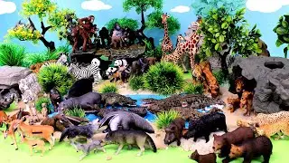 Safari Animal Figurines   Groups of Animals
