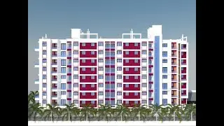 Multi-story Building design in sketchup by dream homes