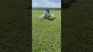 Fox glider with dolly k45 turbine