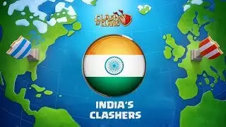 FIRST INDIAN CLAN IN WORLD CHAMPIONSHIP | INDIAN CLASHERS ......... CLASH OF CLANS - COC