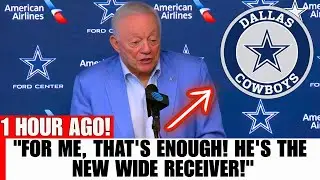 JERRY JONES SURPRISES EVERYONE BY MAKING AN UNBELIEVABLE WIDE RECEIVER CHANGE! COWBOYS NEWS