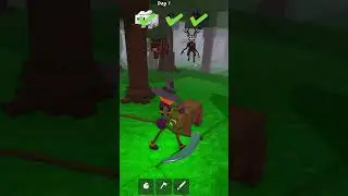 becoming halloween guy in 99 nights in the forest 😂