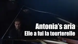 Antonia's aria - Elle a fui la tourterelle PIANO ACCOMPANIMENT