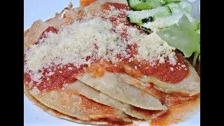 Entomatadas con queso.- RecetasdeLuzMa