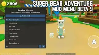 Super Bear Adventure Mod Menu v12.0.0b9 Terbaru 2025 - Unlimited Coins, Free Shopping