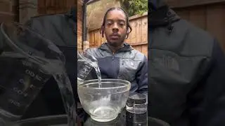 Литий металл + вода 💥