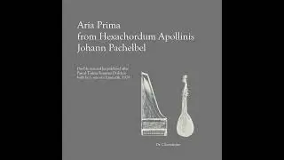 Aria prima, Hexachordum Apollinis, Johann Pachelbel