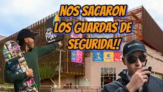 Patinando en el Centro Comercial  ¿Nos Pillaron los Guardias  skateboarding