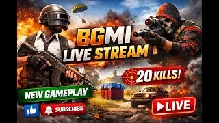 10 KD Maintain .BGMI LIVE RANK PUSH
