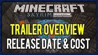 Minecraft Xbox: Skyrim Mash-Up Pack Trailer Overview | Release Date, Info & Cost.