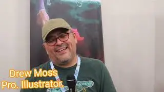 1st interview with Drew Moss at Nyc comic con 2024