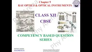 COMPETENCY BASED QUES_9.2_12_PHYSICS| A ray of light enters perpendicularly into the prism PQR that