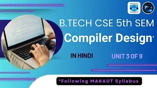 Compiler Design | Syntax Analysis | Makaut | Computer Science | In Hindi