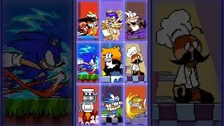 20 NEW PLAYABLE CHARACTERS in Pizza Tower Mods 🔥 #pizzatowershorts