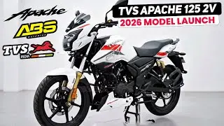 TVS Apache RTR 125cc 2V Coming Soon 2026! 😱 Specs & Launch