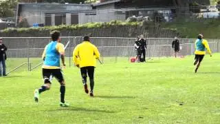 Kenny Cunningham's first day at Training